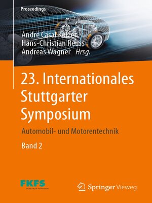 cover image of 23. Internationales Stuttgarter Symposium
